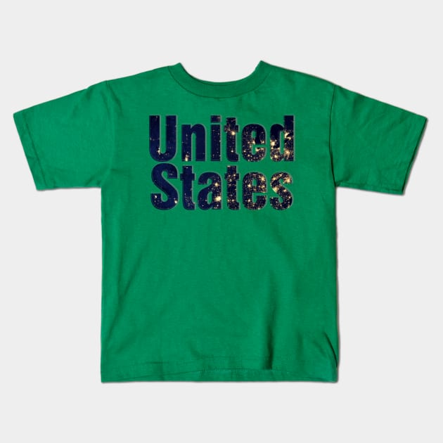 United States Kids T-Shirt by afternoontees